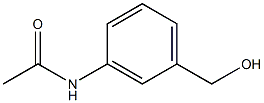 3-ACETAMINOBENZYLALCOHOL 구조식 이미지