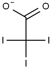 TRIIODOACETATE Structure