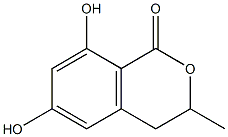 6,8-DIHYDROXY-3-METHYL-3,4-DIHYDROISOCOUMARIN Structure