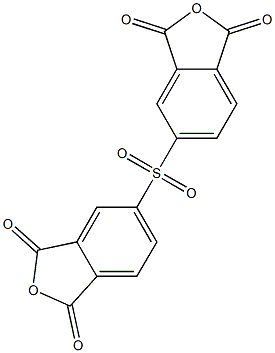 4,4'-SULPHONYLBIS(PHTHALICANHYDRIDE) 구조식 이미지