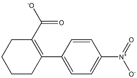 PARA-NITROPHENYLCYCLOHEXENECARBOXYLATE 구조식 이미지