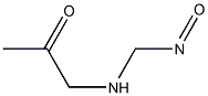 NITROSOMETHYL-2-OXOPROPYLAMINE Structure