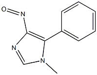 1-METHYL-4-NITROSO-5-PHENYLIMIDAZOLE 구조식 이미지