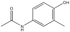 3-ACETOAMINO-6-HYDROXYTOLUENE 구조식 이미지