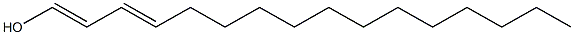 HEXADECADIENOL Structure