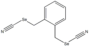 1,2-PHENYLENEBIS(METHYLENE)SELENOCYANATE 구조식 이미지