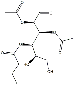 GLUCOSEDIACETATEBUTYRATE 구조식 이미지