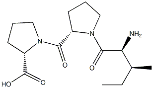 L-ISOLEUCYL-L-PROLYL-L-PROLINE Structure