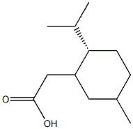 S(-)MENTHYLACETATE 구조식 이미지