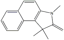 1,1,3-TRIMETHYL-2-METHYLIDENE-2,3-DIHYDRO-1H-BENZO(E)INDOLE Structure