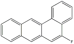 FLUOROBENZ(A)ANTHRACENE 구조식 이미지