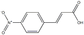 CINNAMICACID,4-NITRO Structure