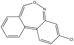 3-CHLORODIBENZOXAZEPINE Structure