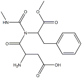 N-CARBAMOYLALPHA-METHYLASPARTAME 구조식 이미지