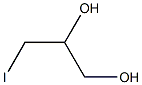 3-IODOPROPAN-1,2-DIOL 구조식 이미지