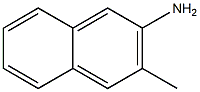 3-METHYL-2-AMINONAPHTHALENE Structure