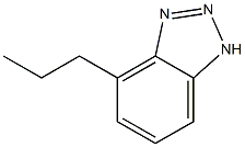 PROPYLBENZOTRIAZOLE Structure