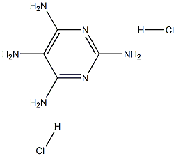 TETRAAMINOPYRIMIDINEDIHYDROCHLORIDE Structure