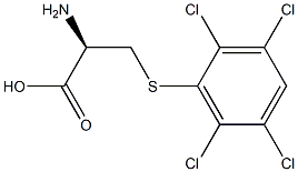 S-(2,3,5,6-TETRACHLOROPHENYL)-L-CYSTEINE Structure