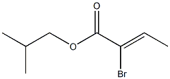 ISOBUTYL-ALPHA-BROMOCROTONATE 구조식 이미지