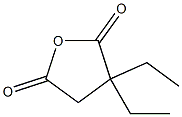 DIETHYLSUCCINICANHYDRIDE Structure