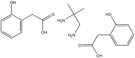 DIMETHYLETHYLENEDIAMINEDI(2-HYDROXYPHENYLACETATE) Structure