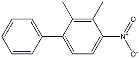 3,2-DIMETHYL-4-NITROBIPHENYL Structure