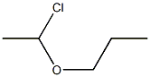 1-CHLOROETHYLPROPYLETHER 구조식 이미지