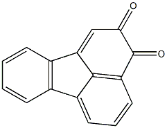 2,3-FLUORANTHENEDIONE Structure