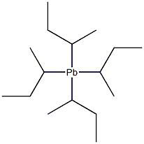 TETRA(SEC-BUTYL)LEAD Structure