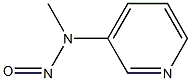 PYRIDINE,3-NITROSOMETHYLAMINO- 구조식 이미지