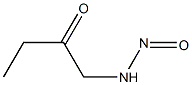 N-NITROSO(2-OXOBUTYL)AMINE Structure