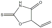 L-5-VINYL-2-THIOOXAZOLIDONE Structure