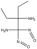 DINITROSODIETHYLETHYLENEDIAMINE 구조식 이미지