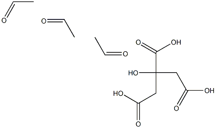 Triethl Citrate 구조식 이미지