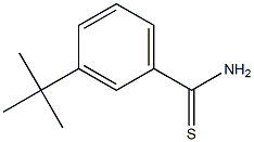 3-TERT-BUTYLTHIOBENZAMIDE Structure