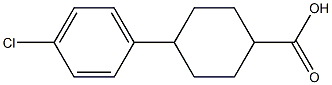 4-(4-Chlorophenyl)cyclohexan-1-carboxylicacid Structure