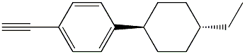 4-(trans-4-Ethylcyclohexyl)phenylacetylene Structure