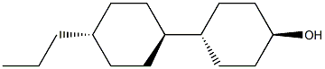 Trans-4-(trans-4-n-Propylcyclohexyl)cyclohexanol Structure