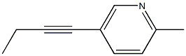 5-but-1-ynyl-2-methyl-pyridine Structure