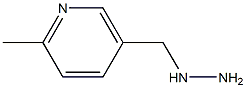 (6-Methyl-pyridin-3-ylmethyl)-hydrazine 구조식 이미지