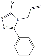 (4-Allyl-5-phenyl-4H-[1,2,4]triazol-3-ylsulfanyl)- 구조식 이미지