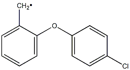 [(4-Chlorophenoxy)phenyl]methyl- 구조식 이미지