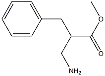 2-Aminomethyl-3-phenyl-propionic acid methyl ester Structure