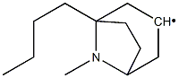Butyl-(8-methyl-8-aza-bicyclo[3.2.1]oct-3-yl)- 구조식 이미지