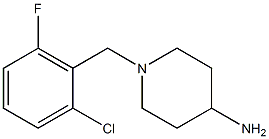 1-(2-chloro-6-fluorobenzyl)piperidin-4-amine 구조식 이미지
