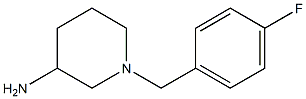 1-(4-fluorobenzyl)piperidin-3-amine Structure