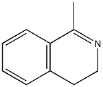 1-methyl-3,4-dihydroisoquinoline Structure