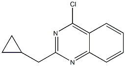 4-chloro-2-(cyclopropylmethyl)quinazoline Structure