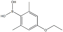 2,6-Dimethyl-4-ethoxyphenylboronic acid Structure